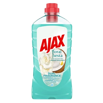 Ajax Floral Fiesta Dual Fragrance Gardenia & Coconut Általános Tisztítószer - 1000 ml