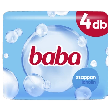 Baba lanolin szappan 4 x 90 g