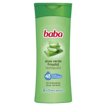 Baba aloe verás frissítő testápoló 400 ml