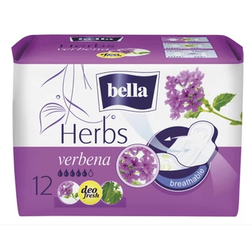 Bella Herbs egészségügyi betét 12db Verbena - Vasfű