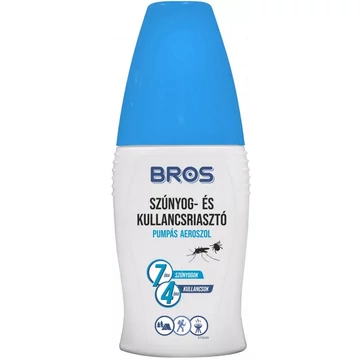 BROS PLUS SZÚNYOG ÉS KULLANCS RIASZTÓ PUMPÁS 100ML