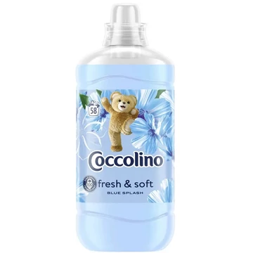 Coccolino 1450 ml Fresh & Soft Blue Splash öblítőkoncentrátum 58 mosás