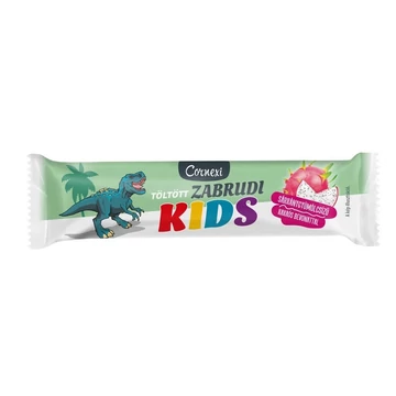Cornexi KIDS zabrudi - Sárkánygyümölcsízű töltött zabrúd, kakaós bev. 30g 
