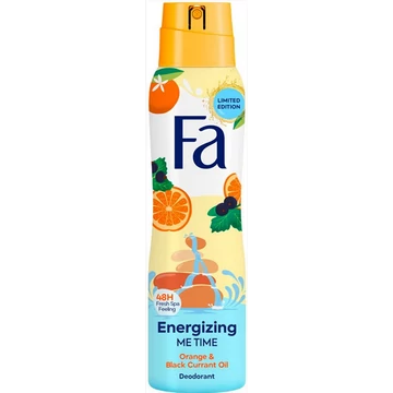 FA DEO SPRAY 150ML Energizing Me Time Orange&Black Currant