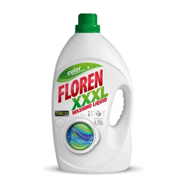 FLOREN 4,75 L 70 MOSÁS FOLYÉKONY MOSÓSZER COLOR