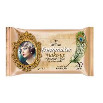 FRESHMAKER SMINKELTÁVOLÍTÓ KENDŐ 20LAP/CSOM.