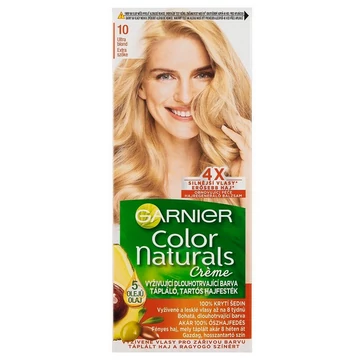 GARNIER Color Naturals tartós hajfesték - 10 Extra szőke