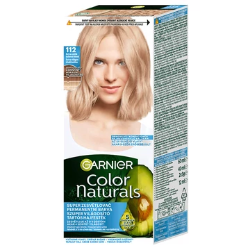 GARNIER Color Naturals tartós hajfesték - 112 Extra világos irizáló szőke