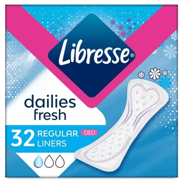 Libresse Normal Deo Fresh tisztasági betét - 32 db