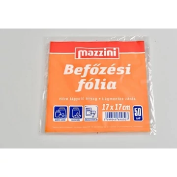 MAZZINI BEFŐZÉSI FÓLIA 17X17CM 50LAP