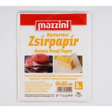 MAZZINI ZSÍRPAPÍR 40X60CM 5 ÍV/CSOM.