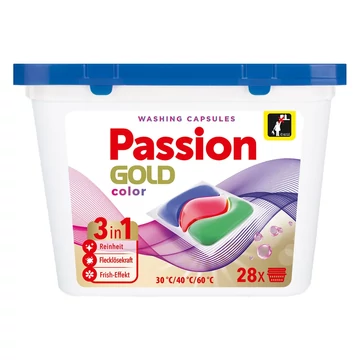 PASSION GOLD 28 DB MOSÓKAPSZULA 3IN1 COLOR