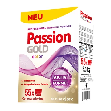 PASSION GOLD 3,3 KG MOSÓPOR /55WL/ COLOR DOBOZOS