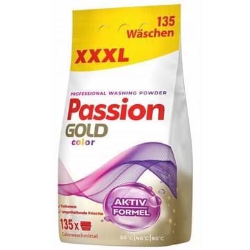 PASSION GOLD 8,1 KG MOSÓPOR /135WL/ COLOR