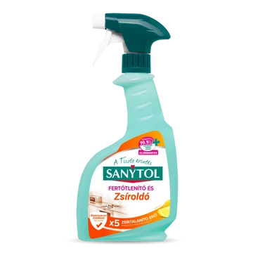 SANYTOL KONYHAI FERTŐTLENÍTŐ SPRAY 500ML