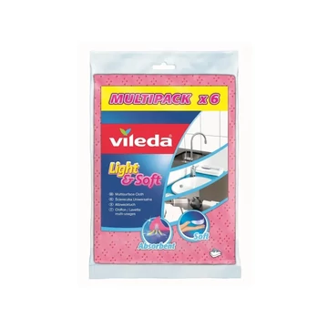 VILEDA LIGHT&SOFT 6DB-S ELDOBHATÓ TÖRLŐKENDŐ