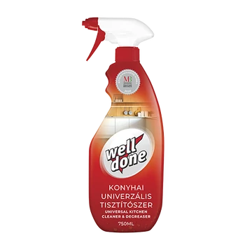 WELL DONE Konyhai univerzális tisztítószer szórófejes 750 ml