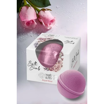 NATURE & MORE FÜRDŐBOMBA 85GR ROYAL ROSE