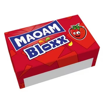 Maoam Bloxx Wild Red Berries olvadó rágóbonbon 22 g