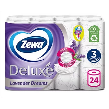 ZEWA DELUXE EÜ. PAPÍR 24 TEKERCS 3 RÉTEG LAVENDER