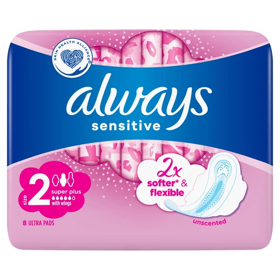 Always Sensitive Super Plus Egészségügyi Betét 8 db
