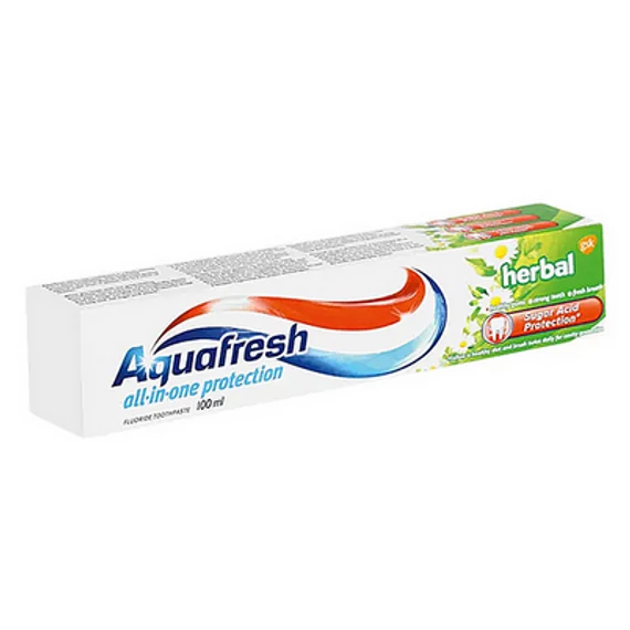 Aquafresh fogkrém 75 ml Triple Protection Herbal