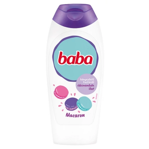 Baba kényeztető tusfürdő édesmandula illattal 400 ml