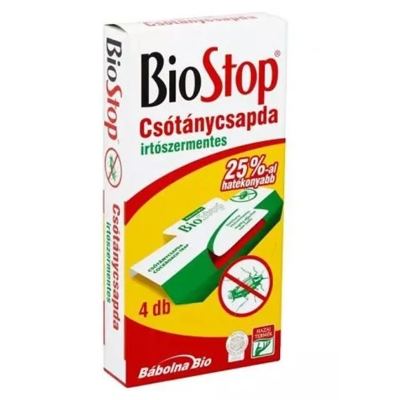 BIOSTOP CSÓTÁNYCSAPDA 4DB