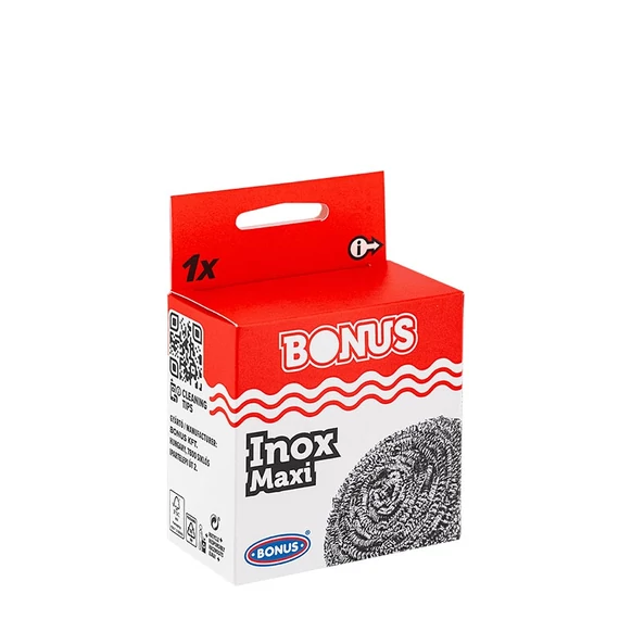 BONUS FÉM DÖRZSI 1 DB-OS INOX MAXI SPIRÁL B149