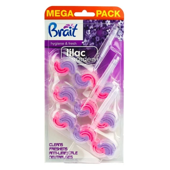 BRAIT WC DEO 2 FÁZISÚ HYGIENE&FRESH 3X45GR ORGONA