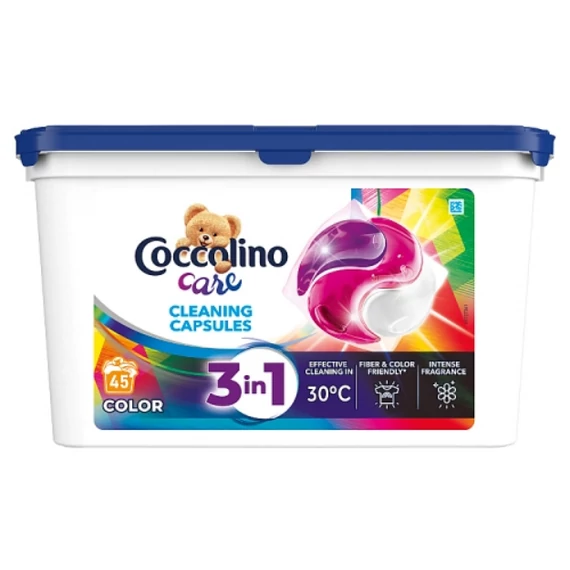 Coccolino 45 db Care Color 3in1 mosókapszula 45 mosás 779 g