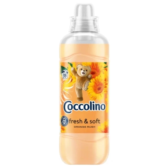 Coccolino 975 ml Fresh & Soft Orange Rush öblítőkoncentrátum 39 mosás