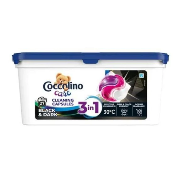 COCCOLINO 27 db CARE MOSÓKAPSZULA 27 mosás BLACK