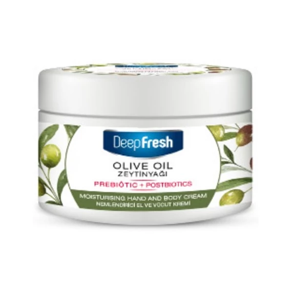 DEEP FRESH KÉZ- ÉS TESTÁP. KRÉM 250ML OLIVE OIL