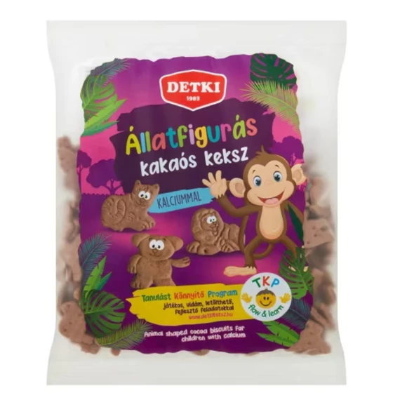 ÁLLATOS KEKSZ DETKI SIMA/KAKAÓS 160G