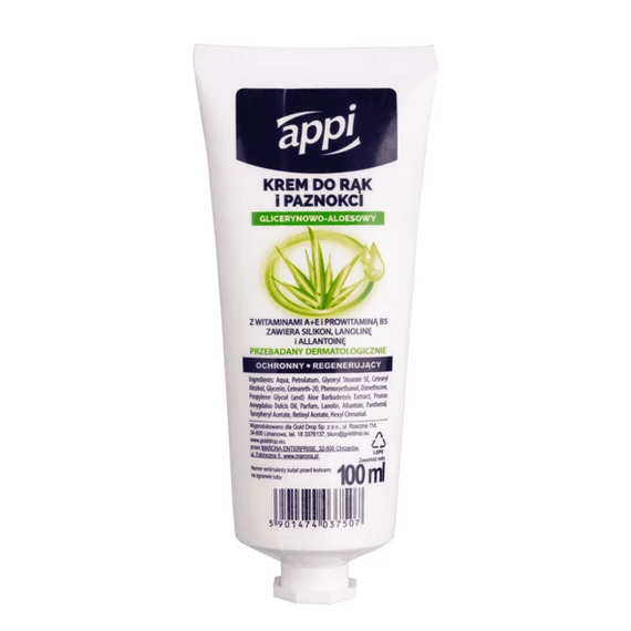 APPI KÉZKRÉM 100ML GLICERINES ALOE VERA