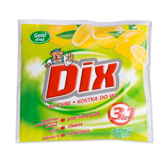 DIX WC FRISSÍTŐ RÚD 3IN1 KOSÁRBAN 35G CITROM