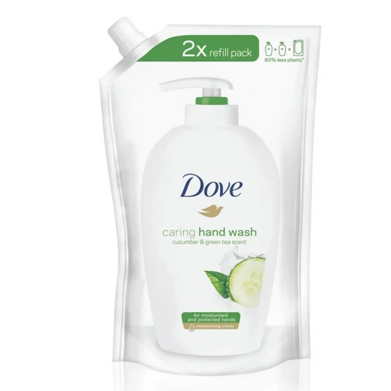 DOVE FOLY. SZAPPAN 500ML UT. REFRESHING CUCUMBER &