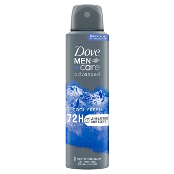 DOVE Men+Care Deo Spray 150 ml Advanced Cool Fresh izzadásgátló