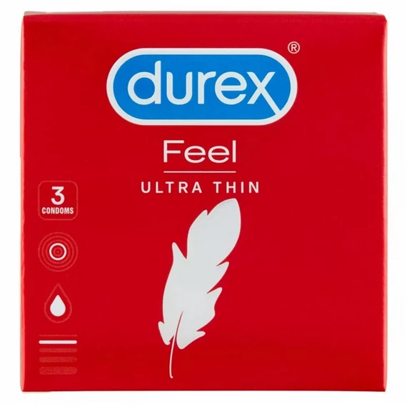 DUREX ÓVSZER 3DB FEEL ULTRA THIN