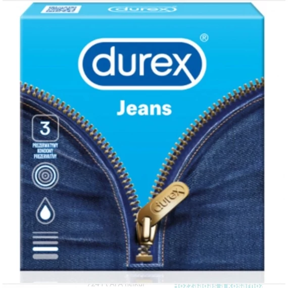 DUREX ÓVSZER 3DB JEANS