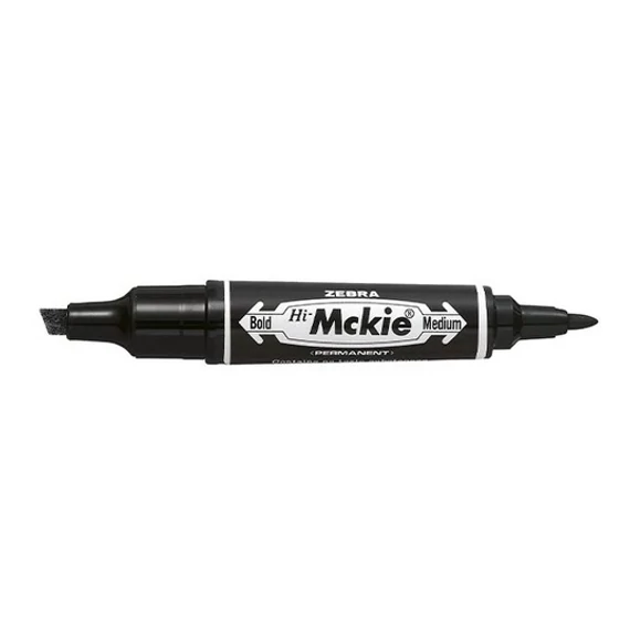 ALKOHOLOS MARKER KÉTVÉGŰ ZEBRA 2-4MM FEKETE