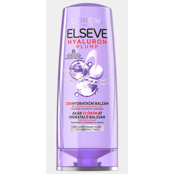 ELSEVE HAJBALZSAM 200 ML Hyaluron Plump Akár 72 órán át hidratáló balzsam hialuronsavval