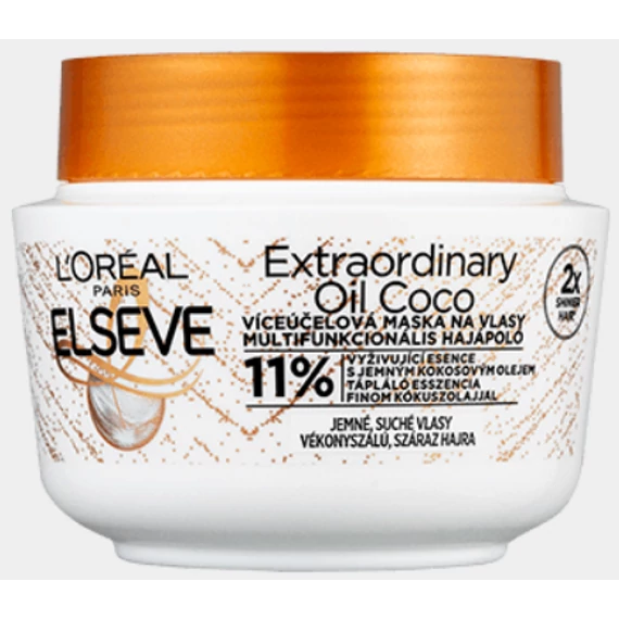 ELSEVE HAJPAKOLÁS 300ML EXTRAORDINARY OIL COCO