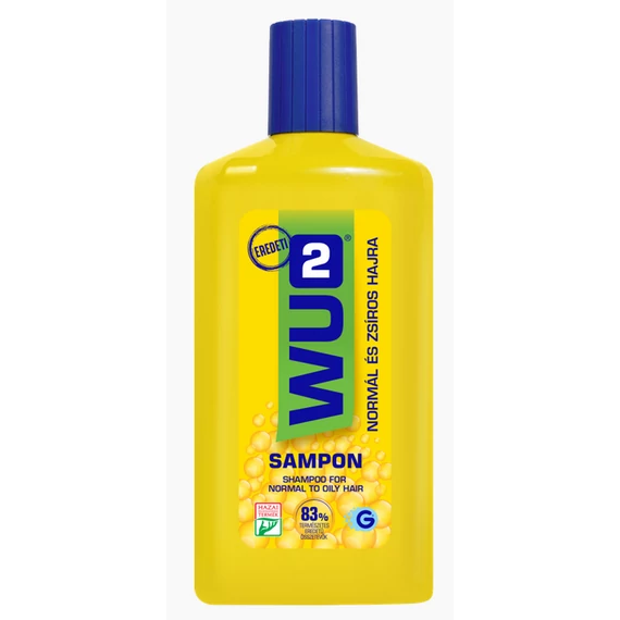 WU2 Sampon Normál / Zsíros hajra 1000 ml