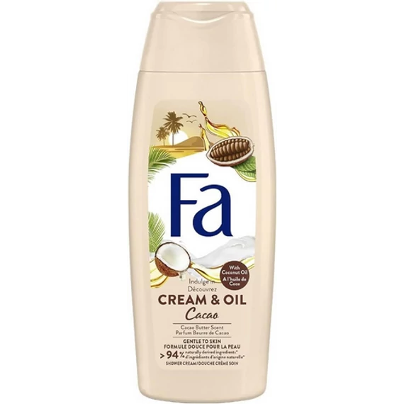 FA TUS 250ML / Cream & Oil Cacao Butter & Coco Oil