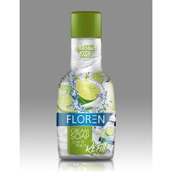 FLOREN KRÉMSZAPPAN 1L LIME & JOGURT