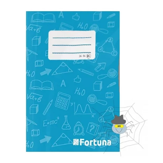 FÜZET FORTUNA BASIC A/5 32 LAPOS 12-32 VONALAS