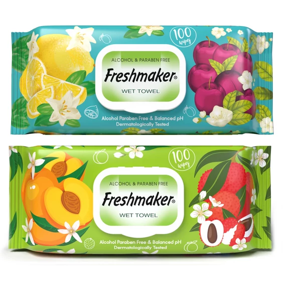 FRESHMAKER 100LAP FRUIT NEDVES TÖRLŐKENDŐ KUPAKOS