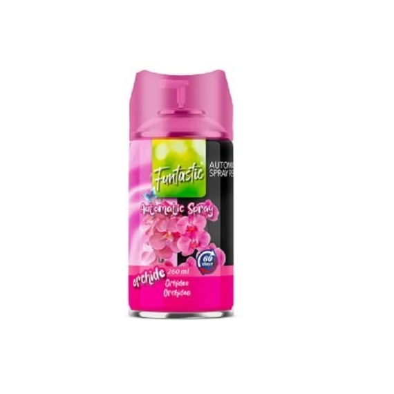 Funtastic Légfrissítő automatikus spray utántöltő 260 ml Orchidea